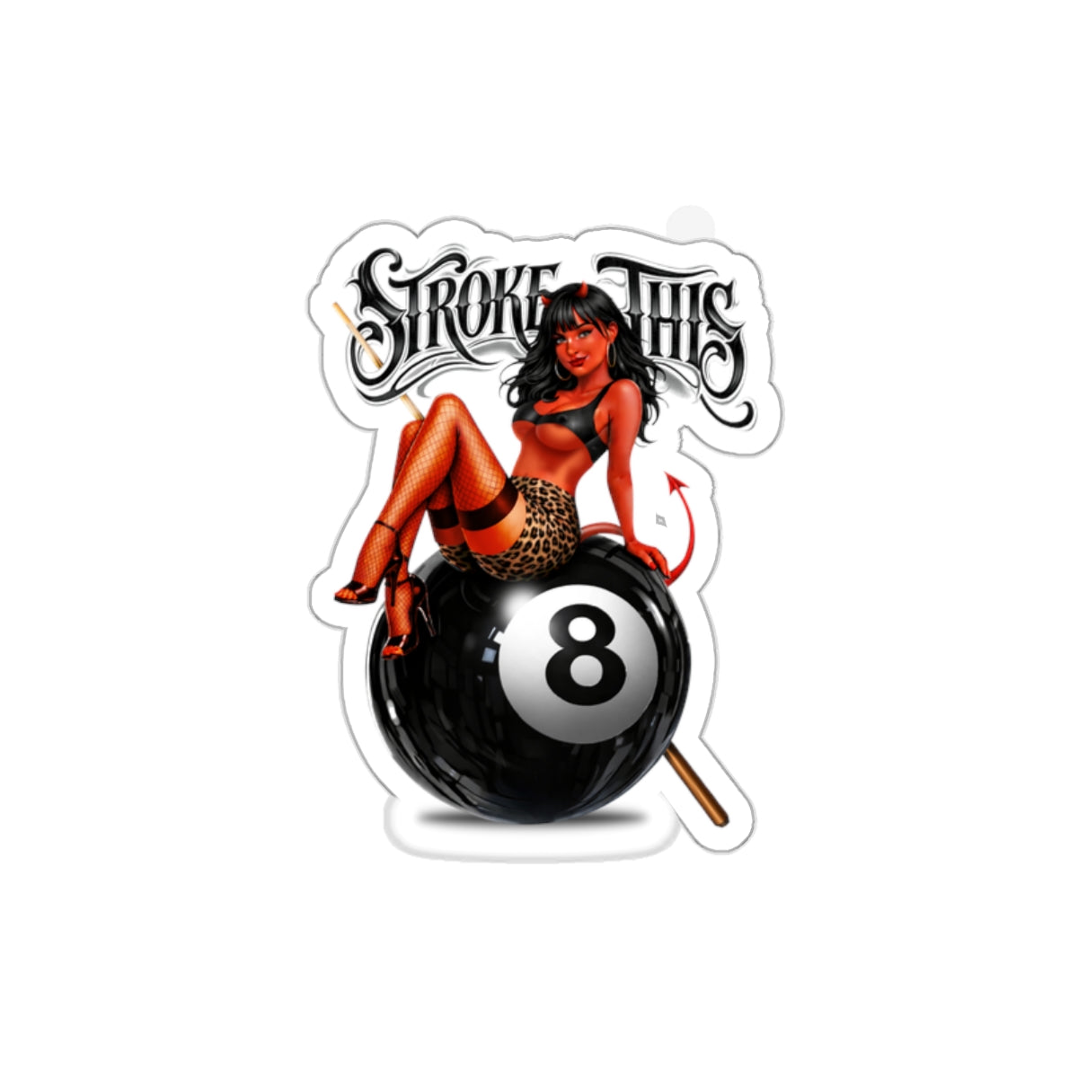Devil Girl Sticker
