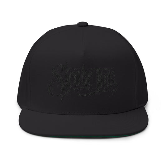'Stroke This' Embroidered Flat Bill Cap